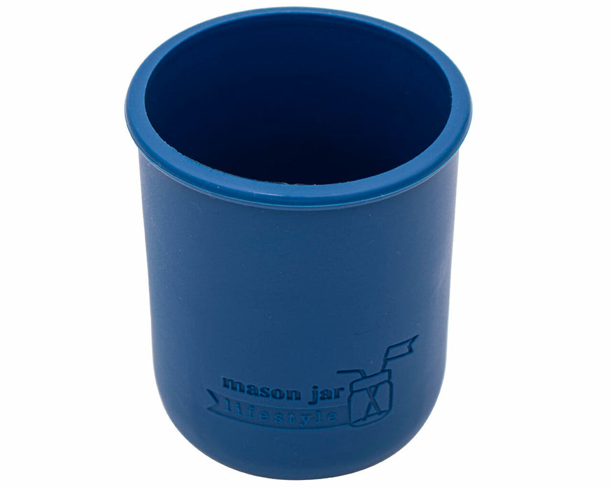 Silicone Sleeve for Wide Mouth Pint 16oz Mason Jars