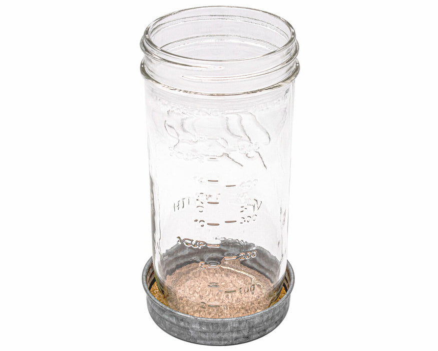 Drink Coasters - Galvanized Vintage Reproduction with Cork Inserts 4 Pack