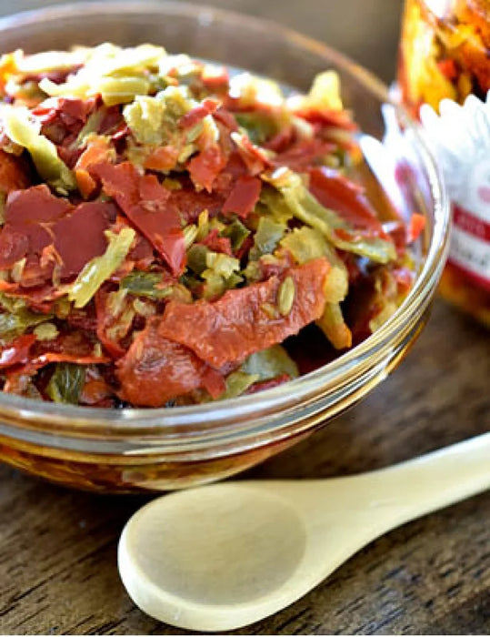 Pepper Composta Produced by: Masseria Mirogallo  in Basilicata, Italy