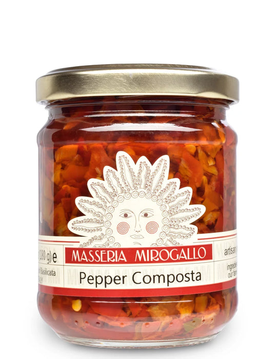 Pepper Composta Produced by: Masseria Mirogallo  in Basilicata, Italy
