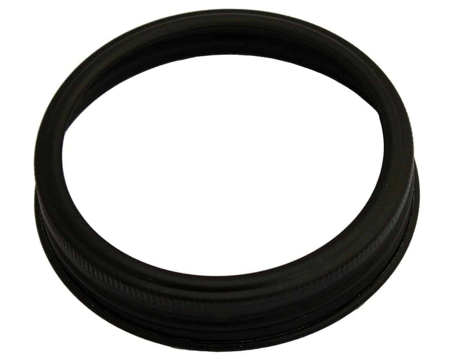 Chalkboard Painted Aluminum Bands / Rings for Mason Jars 5 Pack