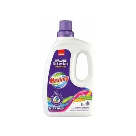 Maxima Laundry Gel - Mix and Wash | 3 L | sano