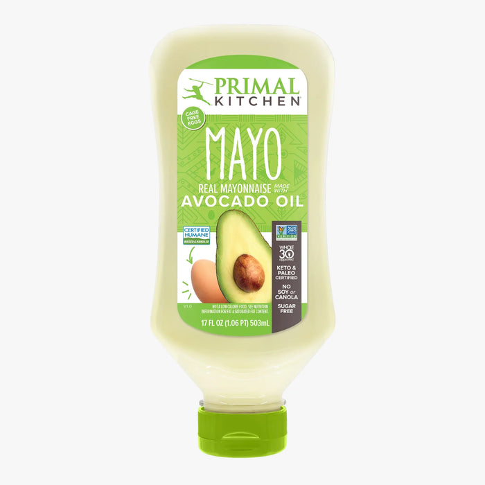 Primal Kitchen Avocado Oil Mayo, 17 Oz (Pack of 6)