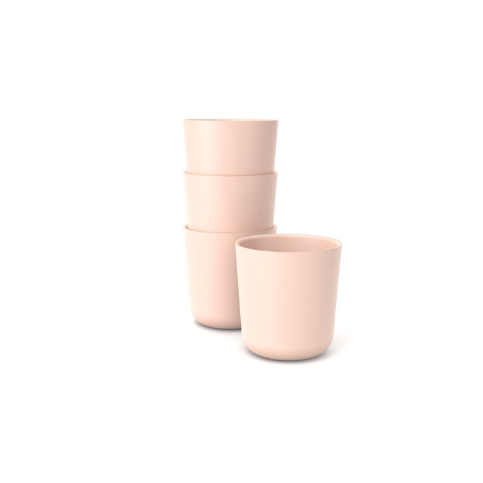 Bamboo Medium Cup - 4 Piece Set - Blush