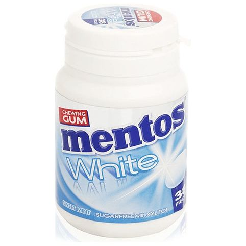 Mentos Gum | White Sweet mint Jar | 60 g