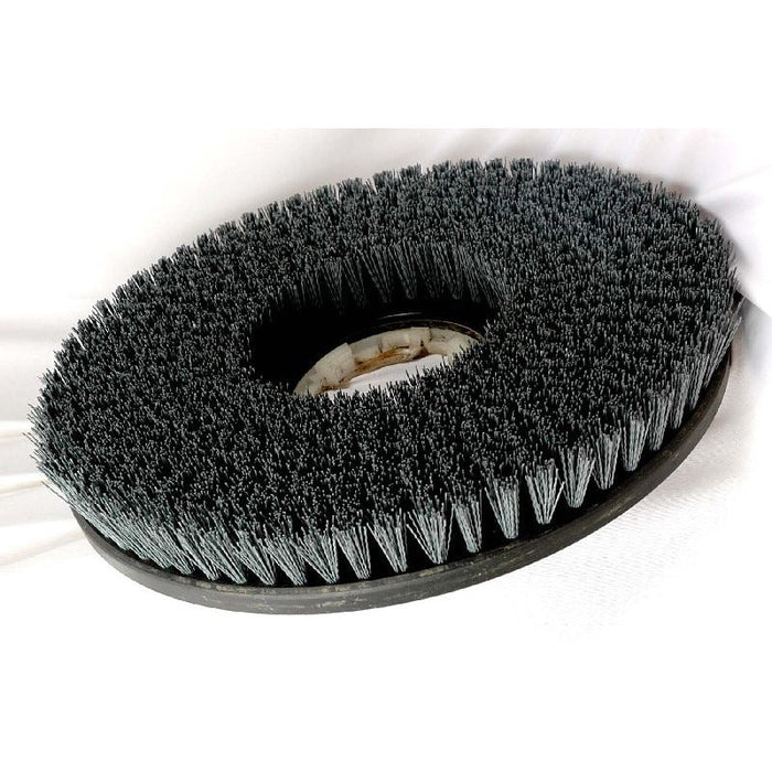 Mercury Floor Machines 1704 15" Stiff Poly Scrub Brush with "B / 92" Clutch Plate