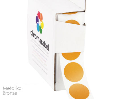 3/4" Permanent Round, Color-Code Dots: 1,000/Box