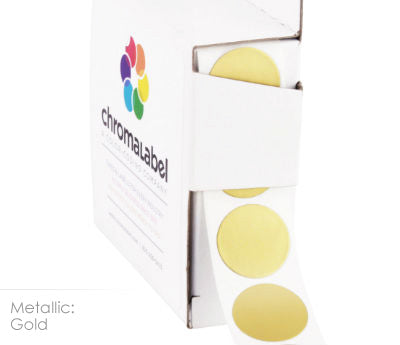 3/4" Permanent Round, Color-Code Dots: 1,000/Box