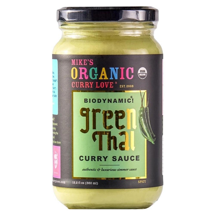 Mike's Organic Curry Love - 'Green Thai' Curry Sauce (360ML)