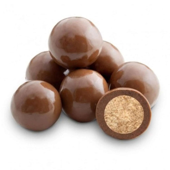 Albanese Milk Chocolate Malt Balls - Bulk 10 lb Case - Skinny Dip