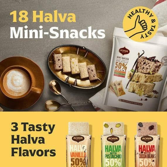 Mini Halva Snack Bag | Halva | 7.6 oz