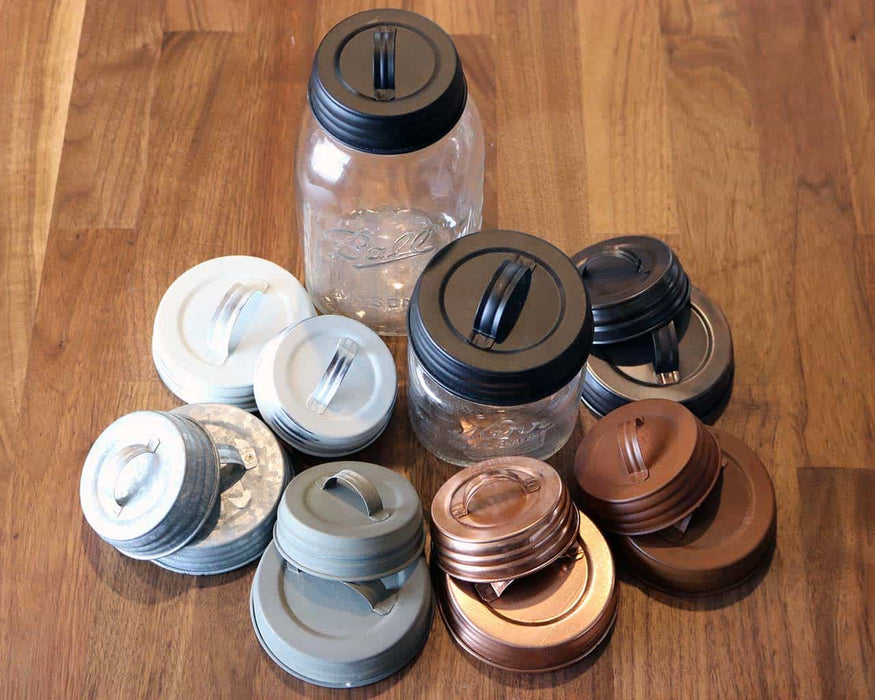 Handle / Canister Lid for Mason Jars