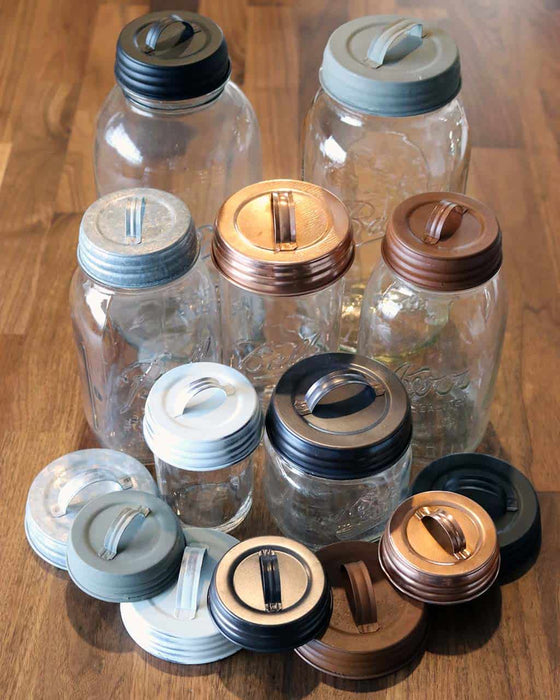 Handle / Canister Lid for Mason Jars