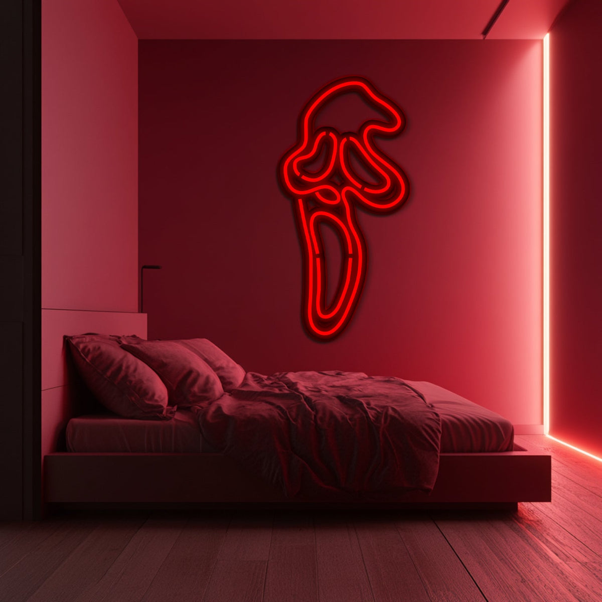 Scream Metal Neon Wall Art- LN0252 — Specialty Food Source