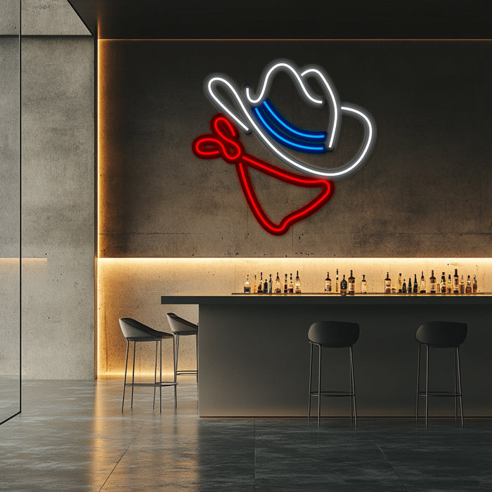Western Metal Neon Wall Art- LN0177