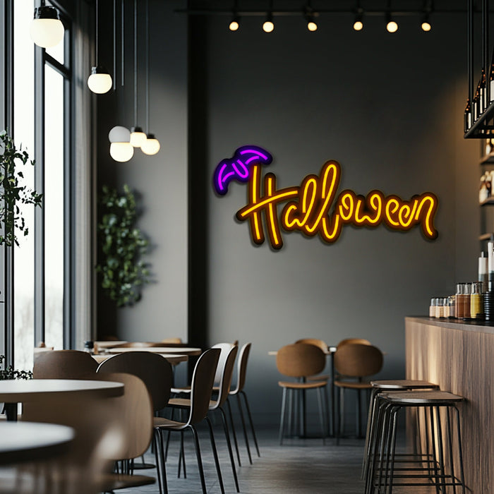 Halloween Metal Neon Wall Art- LN0210