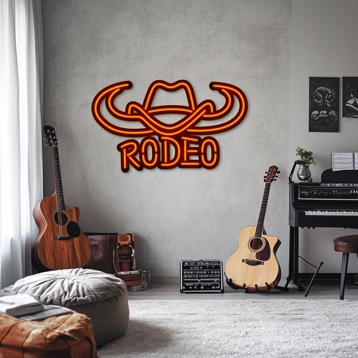 Western Metal Neon Wall Art- LN0176