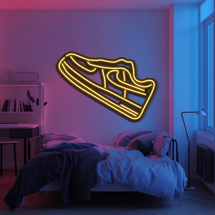 Sneaker Metal Neon Wall Art- LN0186