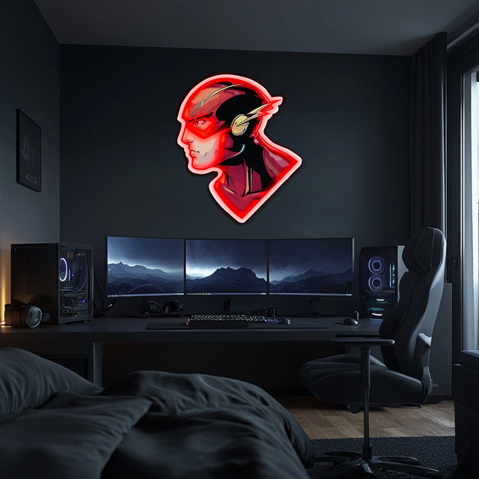 UV Printed Flash Neon Wall Art- LV0085