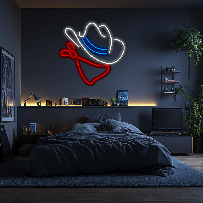 Western Metal Neon Wall Art- LN0177