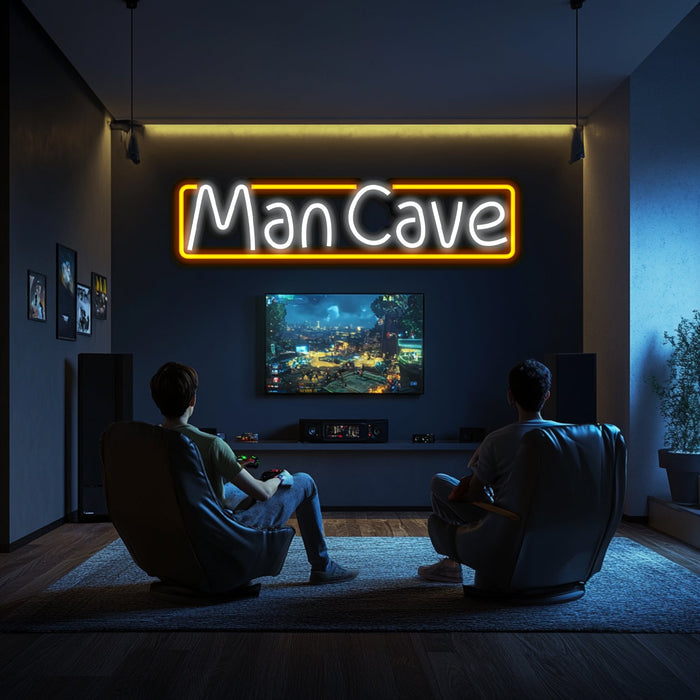 Man Cave Metal Neon Wall Art- LN0237