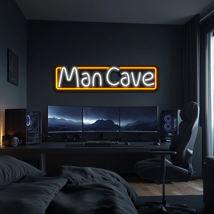 Man Cave Metal Neon Wall Art- LN0237