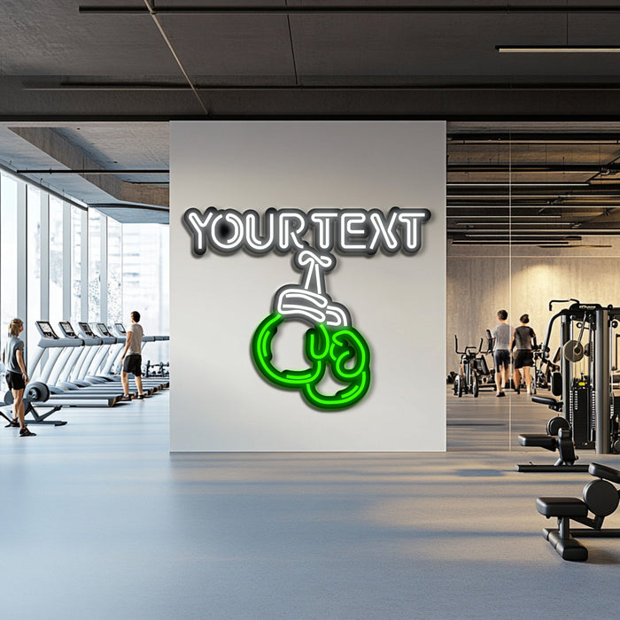 Custom GYM Metal Neon Wall Art- LN0223