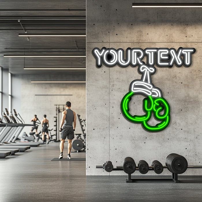 Custom GYM Metal Neon Wall Art- LN0223