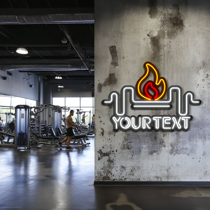 Custom GYM Metal Neon Wall Art- LN0221