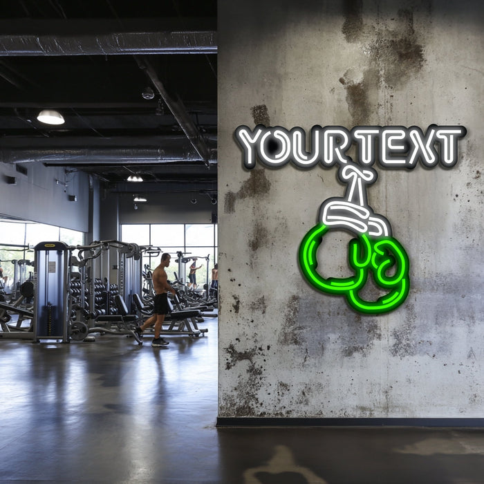 Custom GYM Metal Neon Wall Art- LN0223