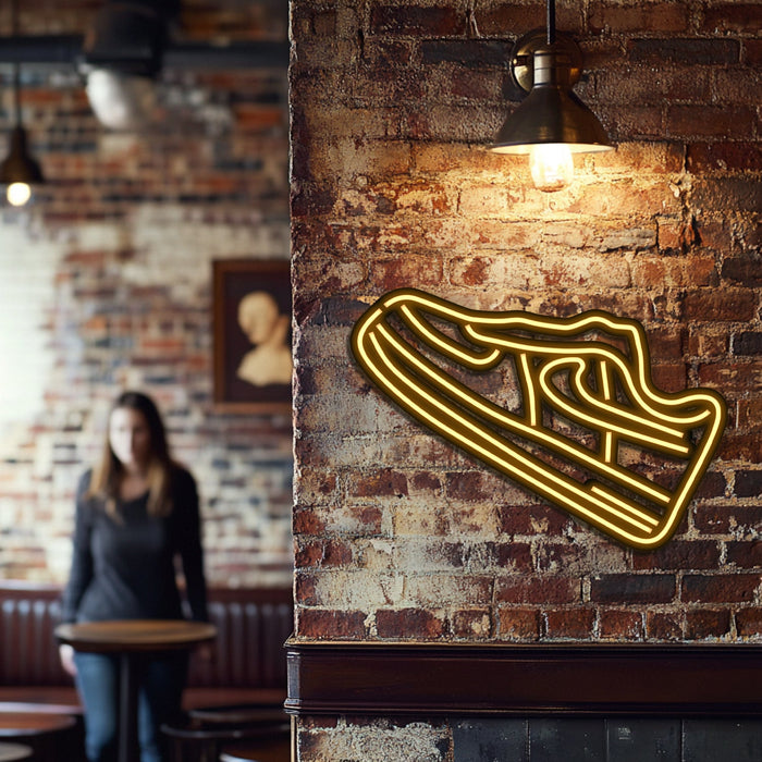 Sneaker Metal Neon Wall Art- LN0186