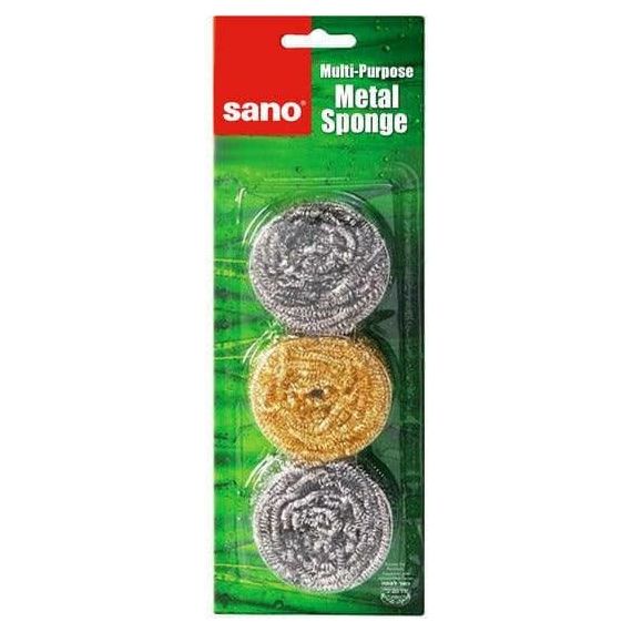 Multipurpose Metal Sponges | 3 PK | sano