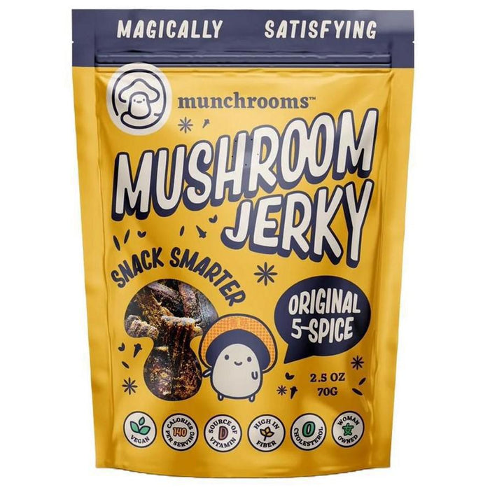 Munchrooms - 'Original 5-Spice' Mushroom Jerky (2.5OZ)