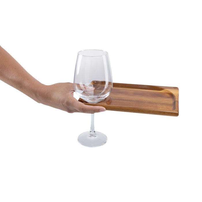 Rectangle Wine Appetizer Plate Set of 4