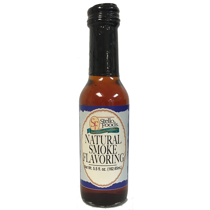 Stello Foods Spices - Natural Smoke Flavoring - 5.5 fl. oz.