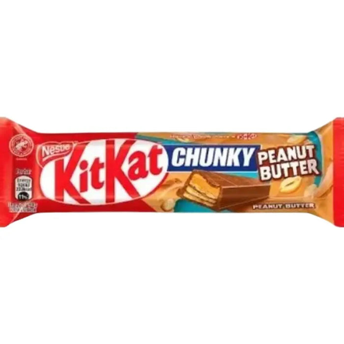 KitKat Chunky Peanut Butter – Chocolate & Nutty Wafer Bar 42g (UK)