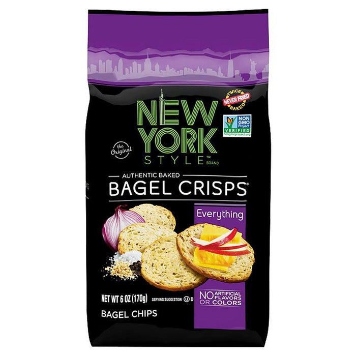 New York Style - 'Everything' Bagel Crisps (6OZ)