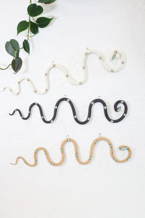 Horizontal Ceramic Wall Snake