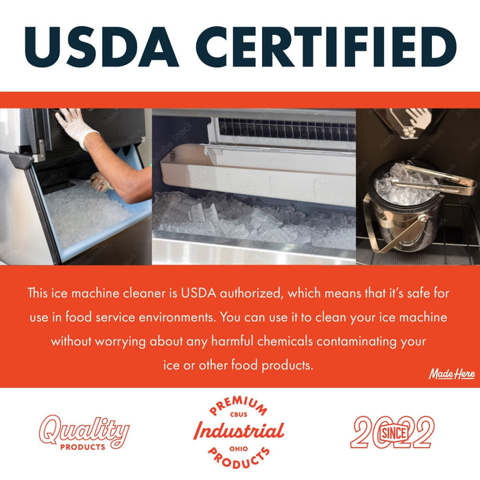 Nickel Safe Ice Machine Cleaner