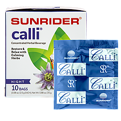 NOW AVAILABLE Calli Natural Herbal Tea | by Sunrider