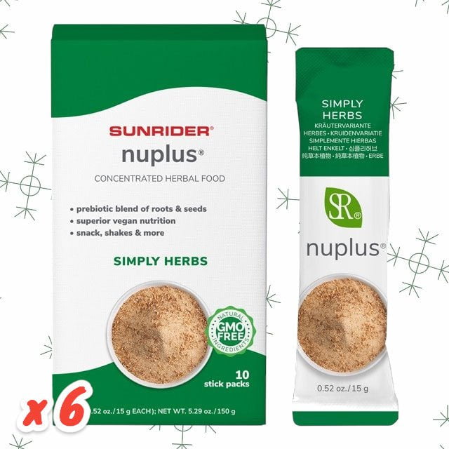 NOW AVAILABLE NuPlus Herbal Food Formula by Sunrider