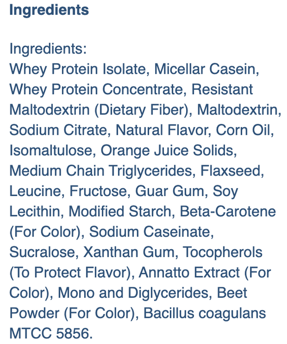 Orange Mango Drink - Numetra