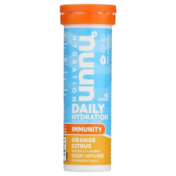Nuun - 'Orange Citrus' Daily Hydration Immunity (10CT)