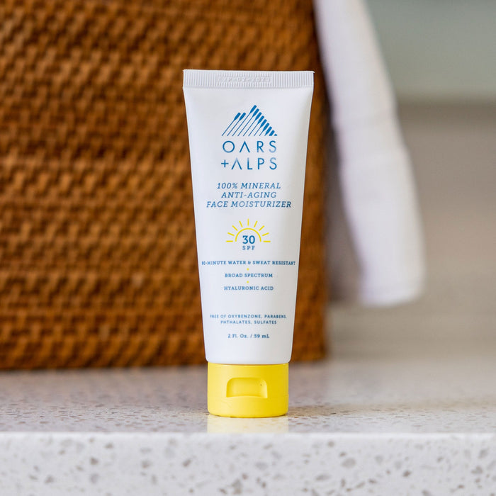 100% Mineral Anti-Aging Face Moisturizer with SPF 30