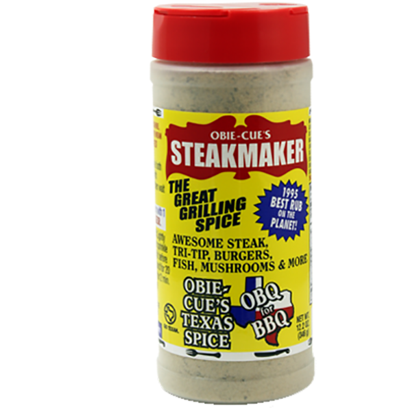 Obie-Cue's Steakmaker The Great Grilling Spice 12.2 oz.