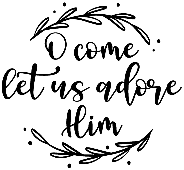 Spiritual Christmas Laser Engraved Sleeves