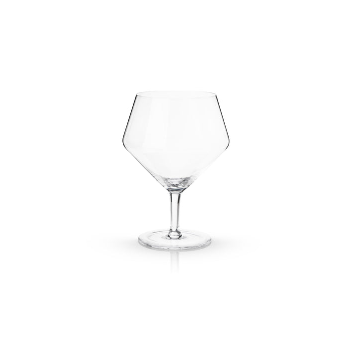 Raye Angled Crystal Gin & Tonic Glasses, Set of 2