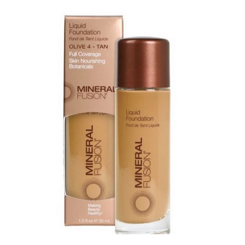 Mineral Fusion Liquid Foundation, Pack of 4, 1 Fl Oz Each