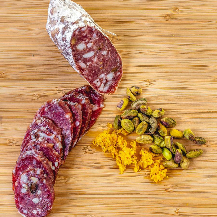 Orange Pistachio Salami