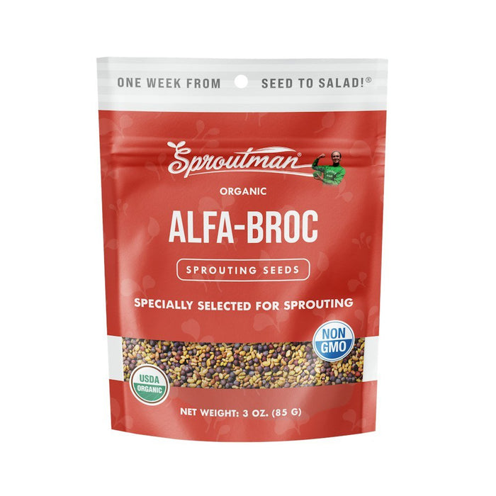 Organic Alfa-Broc Sprouting Seed